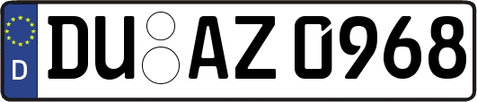 DU-AZ0968