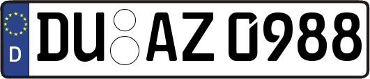 DU-AZ0988