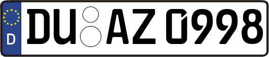 DU-AZ0998