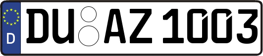 DU-AZ1003