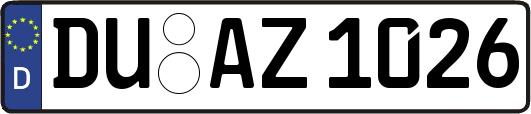 DU-AZ1026