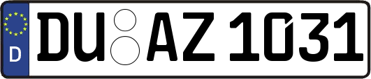DU-AZ1031