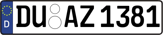 DU-AZ1381