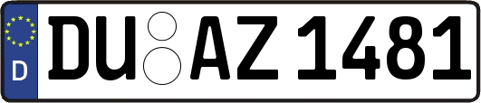 DU-AZ1481