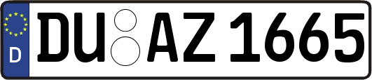 DU-AZ1665