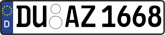 DU-AZ1668