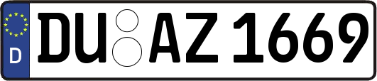 DU-AZ1669