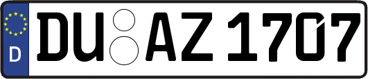 DU-AZ1707