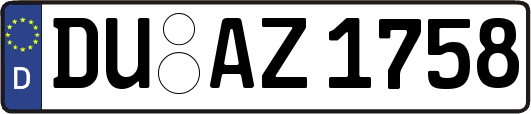 DU-AZ1758