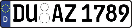 DU-AZ1789