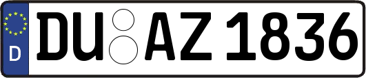 DU-AZ1836