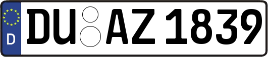 DU-AZ1839