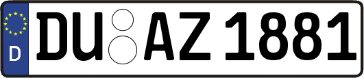 DU-AZ1881