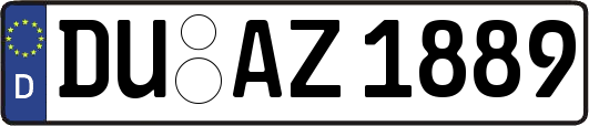 DU-AZ1889