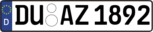 DU-AZ1892