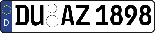 DU-AZ1898