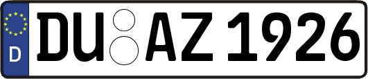 DU-AZ1926
