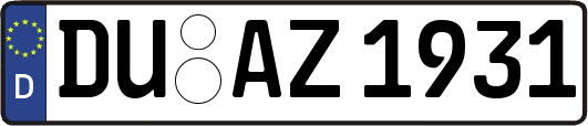 DU-AZ1931