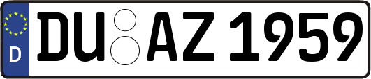 DU-AZ1959