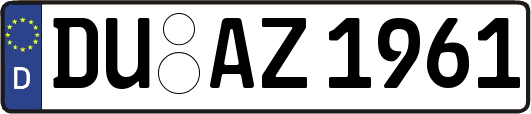 DU-AZ1961