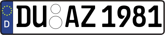 DU-AZ1981