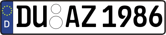 DU-AZ1986