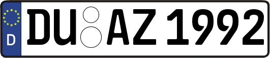 DU-AZ1992