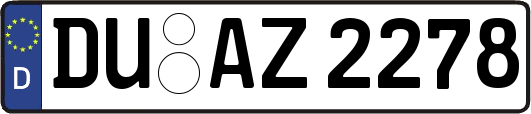 DU-AZ2278