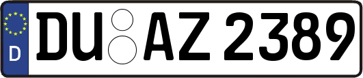 DU-AZ2389