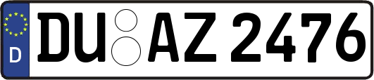 DU-AZ2476