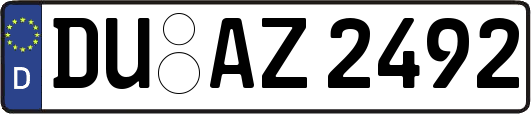 DU-AZ2492