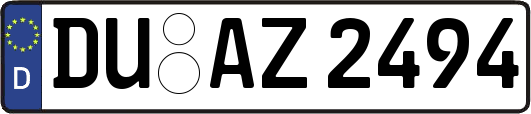 DU-AZ2494