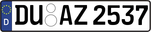 DU-AZ2537