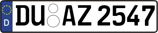 DU-AZ2547