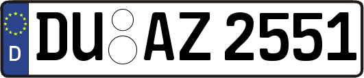 DU-AZ2551