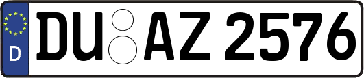 DU-AZ2576