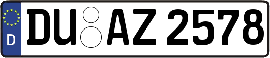 DU-AZ2578