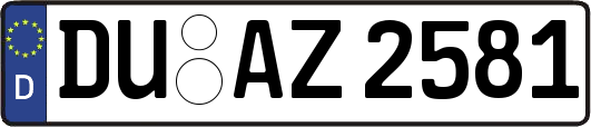 DU-AZ2581