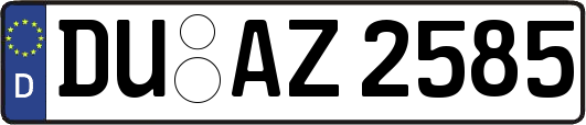 DU-AZ2585