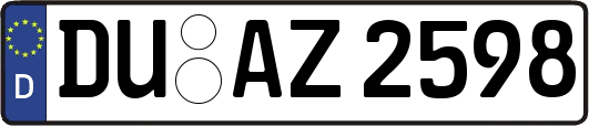 DU-AZ2598