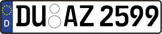 DU-AZ2599