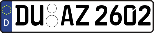 DU-AZ2602