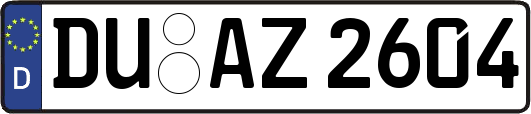 DU-AZ2604