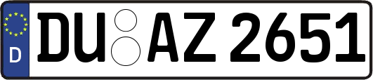 DU-AZ2651