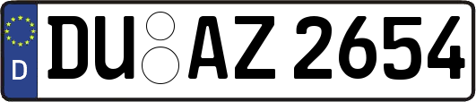 DU-AZ2654