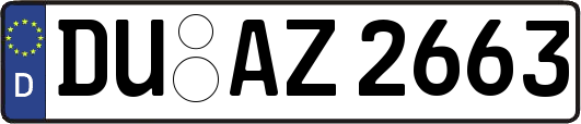DU-AZ2663