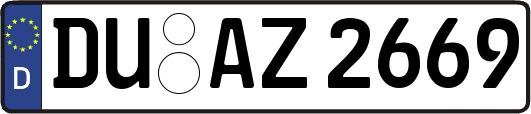 DU-AZ2669