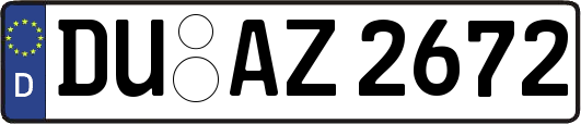 DU-AZ2672