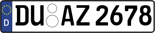 DU-AZ2678