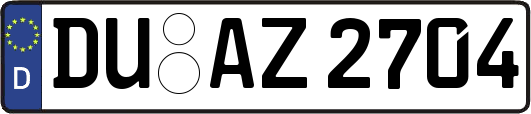DU-AZ2704